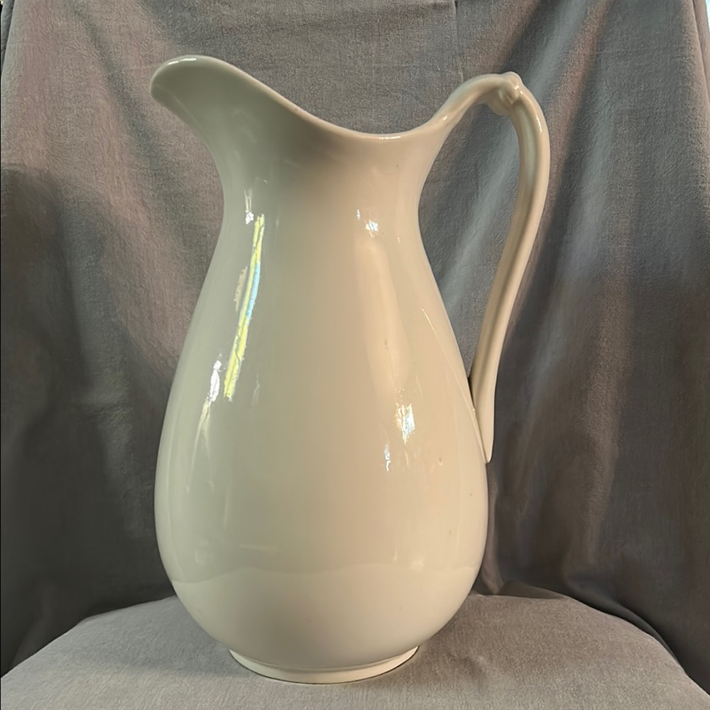 Taylor Smith Taylor Antique Ironstone Pitcher Made in England, late 1800’s